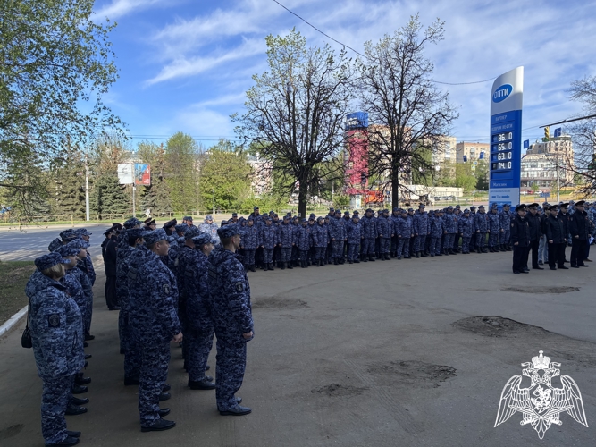 В Иванове личный состав Росгвардии выполнил задачу по обеспечению безопасности в период празднования Дня Победы 